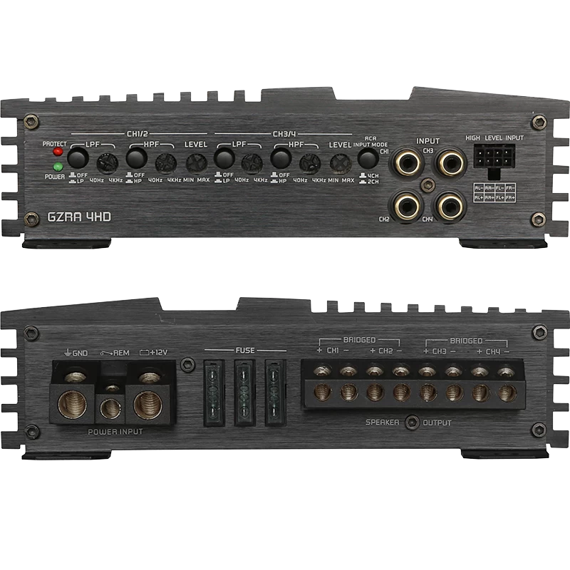 Ground Zero GZRA 4HD - 4-Kanal Class D Verstärker 4 Ground Zero GZRA 4HD - 4-Kanal Class D Verstärker – Bild 2