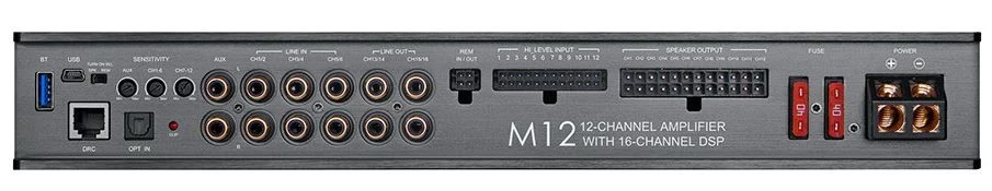 Musway M12 - 12-Kanal DSP-Verstärker Digital 4 Musway M12 - 12-Kanal DSP-Verstärker Digital – Bild 2