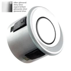 Ampire PSA400C-ISI - Einparkhilfe, 4-fach, Angewinkelt, Silber Glänzend -Elektronik 428802 60414363064d9 60414363064d9 Amp PSA400C ISI 02 1280x1280