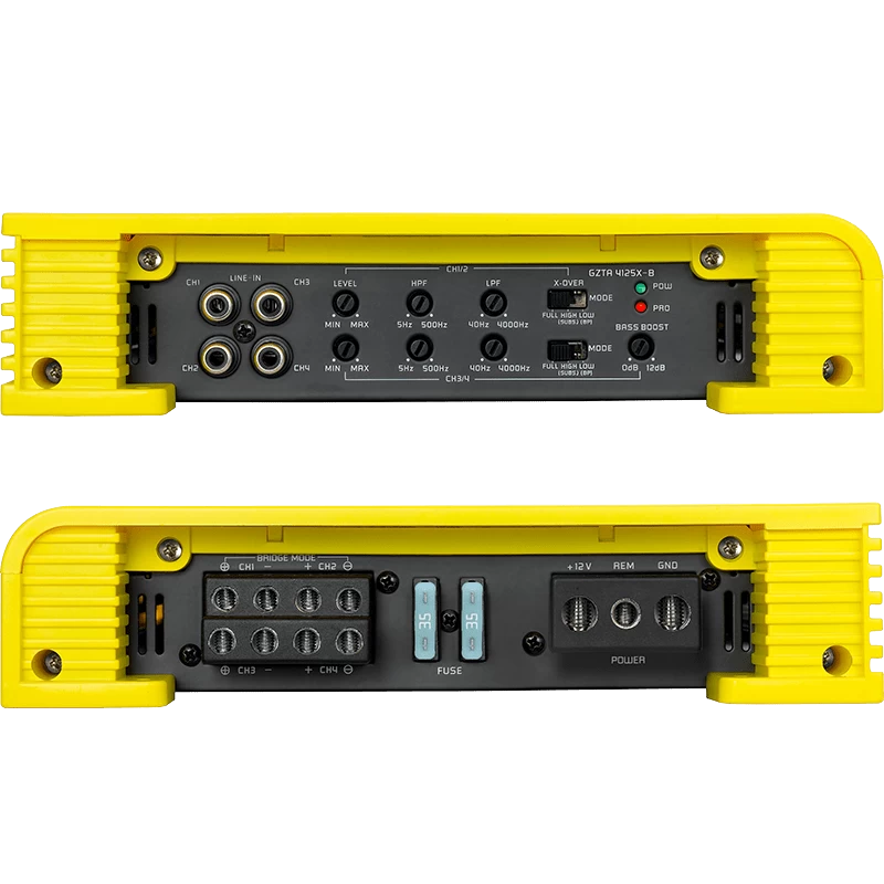 Ground Zero GZTA 4125X-B - 4-Kanal Verstärker 7 Ground Zero GZTA 4125X-B - 4-Kanal Verstärker – Bild 5