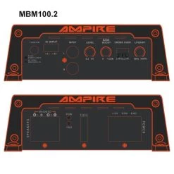 Ampire MBM100.2-2G - 2-Kanal Verstärker -Elektronik 447612 6041ddb7e08c5 6041ddb7e08c5 Amp MBM1002 2G 06 1280x1280