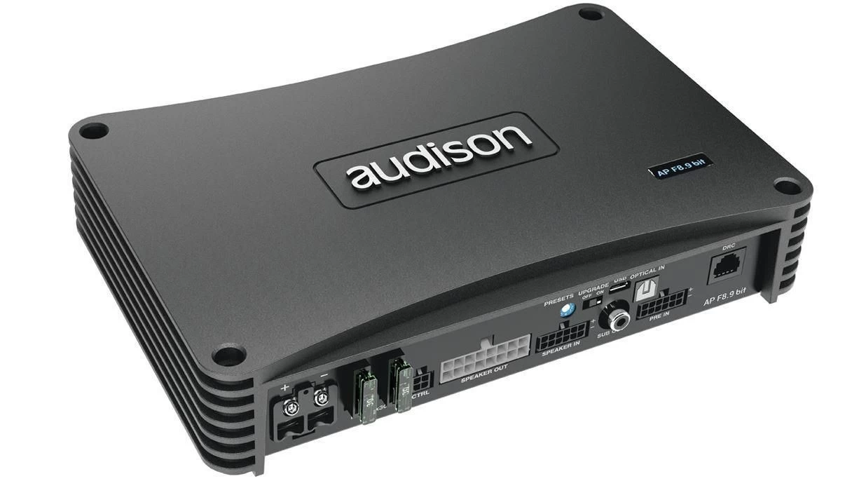 Audison Prima AP F8.9 Bit - 8 Kanal Verstärker Mit 9 Kanal DSP 4 Audison Prima AP F8.9 Bit - 8 Kanal Verstärker Mit 9 Kanal DSP – Bild 2