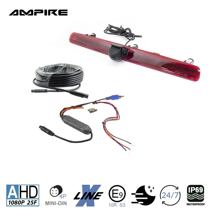 Ampire KVA-T5-H - Rückfahrkamera Für Volkswagen T5 Mit Heckklappe (kein Hochdach) 4 Ampire KVA-T5-H - Rückfahrkamera Für Volkswagen T5 Mit Heckklappe (kein Hochdach) – Bild 2