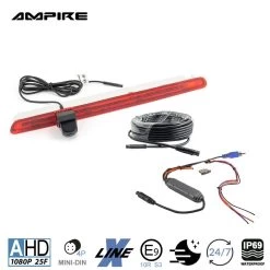 Ampire KVA-T6-H - Rückfahrkamera Für Volkswagen T6/T6.1 Mit Heckklappe -Elektronik AMPIRE Kamera AHD fuer Volkswagen T6 T6 1 mit Heckklappe KVA T6 H b 1 1280x1280