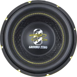 Ground Zero GZIW 10XSPL-D2 - 25cm Subwoofer -Elektronik GZIW 10XSPL D2 Front 1280x1280