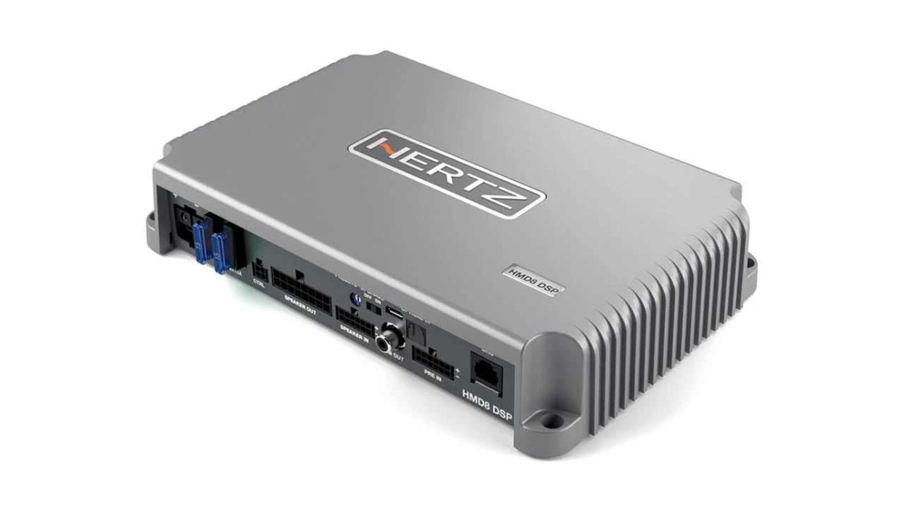 Hertz HMD8 DSP 24V - 8 Kanal Verstärker 3 Hertz HMD8 DSP 24V - 8 Kanal Verstärker